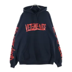 2025年最新】vetements パーカー worldの人気アイテム - メルカリ