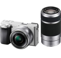 新品・未開封　SONY(ソニー) ミラーレス一眼カメラ α6400 ダブルズームレンズキット　シルバー ILCE-6400Y S