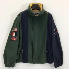 NAUTICA(ノーティカ) オールドスクール 星条旗 国旗ジャケット L オーバ