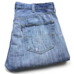 Levi'sリーバイス 501 USED加工 ダメージ デニムパンツ W38 L30★SDP3268 ジーンズ ストレート ボロ クラッシュ オーバーサイズ