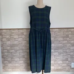 comia元町　ブラックウォッチ柄チュニックドレス comia元町 ブラックウォッチ柄チュニックドレス - メルカリ