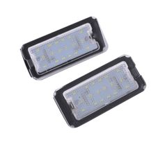 高輝度 LED ライセンス ランプ ナンバー灯 2個セット プレート ライト フィアット FIAT 500 312型 アバルト ABARTH 595 695 汎用 社外品