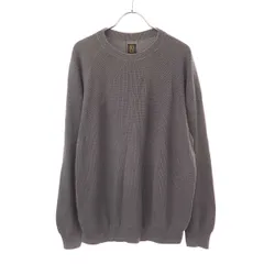 BATONER バトナー THE SEAISLAND COTTON SIGNATURE CREW NECK ニットセーター BN-24SM-018 グレー 2