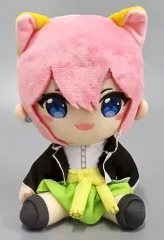 五等分の花嫁　ぬいぐるみ　マスコット　中野一花　セット Amazon.co.jp: 五等分の花嫁 中野 一花 お座り ヌイグルミ S