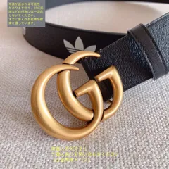 未使用品】最終値下げ GUCCI グッチ GG ベルト メンズ 本革