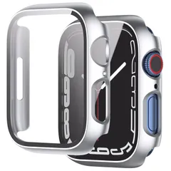 YAODLE Apple Watch ケース Series SE2/SE/6/5/4 44mm 対応 アップルウォッチ 専用 保護ケース PC素材 カバー ガラスフィルム一体型 全面保護 二重構造 防塵 日本旭硝子材 キズ防止 軽量 (Series