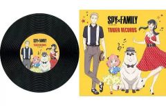 [중고] 코스터 포저가 [SPY×FAMILY×TOWER RECORDS CAFE 트레이딩 레코드 코스터]