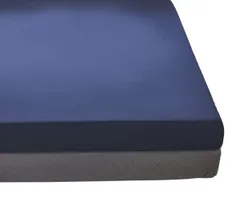 【新品未使用】ボックスシーツ セミシングル 80x200x30cm ネイビー マットレスカバー 無地 マチ部分約30cm 全周ゴム付き ベッドシーツ ベットカバー 柔らかい 洋式?和式兼用