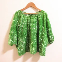 minä perhonen ミナペルホネン パフスリーブ シャツブラウス minä