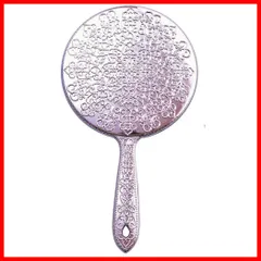 【最短発送】ヤマムラ Ｙ－１３ メッキハンドミラー ピンク