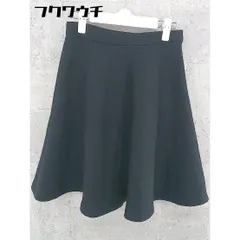 ◇ allureville アルアバイル ミニ フレア スカート サイズ1 ブラック レディース 【中古】 【1002801835767】のサムネイル