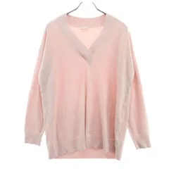 GAP ギャップ 長袖 Vネック セーター M ピンク レディース 古着