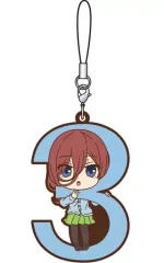 【中古】雑貨 中野三玖 ラバーストラップ 「五等分の花嫁∬」