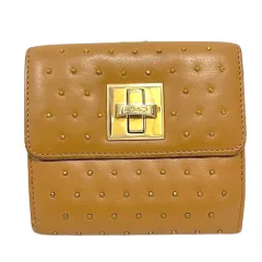 ☆極美品☆BALLY☆バリー☆二つ折り財布☆ 極美品✨BALLY バリー 二つ折り財布 札入れ しぼ革 Bロゴ