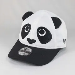 【ニューエラ正規品】KIDS 子供用 ニューエラ New Era® NEW ERA® 帽子 キャップ キッズ Child 9TWENTY Animal パンダ オプティックホワイト(商品番号：14671708)