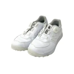 NEW BALANCE GOLF ニューバランス 2024年モデル UGBS574F ゴルフシューズ ボア BOA スパイクレス  ホワイト系 26.5 [240101350484] ゴルフウェア メンズ ストスト