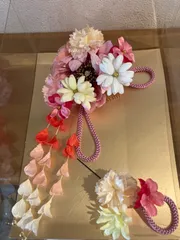 本日終了！成人式髪飾り