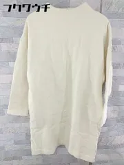 ◇ PEACH JOHN ピーチジョン 裏起毛 長袖 ミニ トレーナー ワンピース サイズS/M アイボリー レディース 【中古】 【1103250026666】のサムネイル