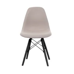 【グレージュ座面＆ダークブラウン脚】【ファブリック】 イームズチェア リプロダクト ダイニングチェア ダイニングチェアー イームズチェア DSW eames イームズ チェアー DSW イームズ椅子 チェア