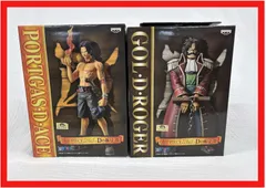 【未開封・コンプリート】ONE PIECE DXフィギュア Dの称号Ⅱ 2体セット ポートガス・D・エース & ゴール・D・ロジャー（BANPRESTO）