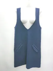 ◇ green label relaxing UNITED ARROWS ミニ ジャンパースカート ネイビー系 レディース P  【1406240002788】