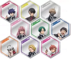 【中古】シール・ステッカー 全9種セット 「桃源暗鬼 トレーディングアクリルミラーステッカーvol.1」