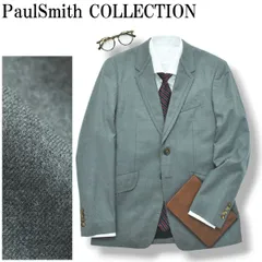 ポールスミス コレクション PaulSmith COLLECTION シングル 2B テーラードジャケット アンコンジャケット ビジネス カジュアル M グレー メンズ