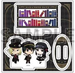 【中古】アクリルスタンド・アクリルパネル 03.南雲＆神々廻＆大佛(ゴシック風ver.) ミニキャライラスト アクリルスタンドプレート 「SAKAMOTO DAYS」