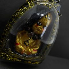 プラクルアン　タイの呪物　オイル　クマントーン　胎児　おまもり　呪物　御神体　タイのお守り　金運　商売繁盛　開運　魔除け　精霊信仰　アクセサリー　ペンダント　呪術