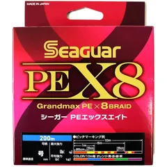 シーガー(Seaguar) ライン PEライン シーガー PE X8 釣り用PEライン 200m 0.6号 14lb(6.4kg) マルチ