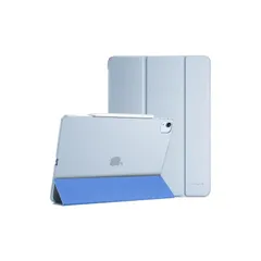【新品】 ProCase iPad Pro 12.9 ケース 第6/5/4/3世代に適用（2022 2021 2020 2018） スリム 三つ折り スタンド スマートカバー Pencilのペアリングと充電に対応 - エアブルー 0