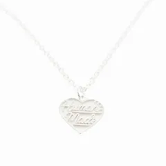 ヒューマンメイド HUMAN MADE HEART SILVER NECKLACE ロゴ ハート ネックレス 925 HM28GD067 シルバー ブランド古着ベクトル 中古▲■241112のサムネイル