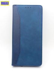 Galaxy S24 Ultra 手帳型スマホケース ギャラクシーS24 Ultra ケース 手帳型 内蔵マグネット開閉式 ブルー 新品 【送料無料】 A-8835【質屋出品】