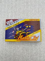 バトルシティー　ファミコン　ソフト　外箱　取扱説明書あり