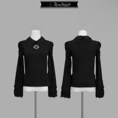 DimMoire ディムモアール チュールトップス ブラック レフレム DimMoire Gothicチュールトップス ホワイト - メルカリ