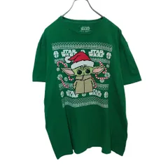 【STARWARS】 ベビーヨーダ クリスマス Tシャツ S-1382