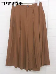 ◇ BARNYARDSTORM バンヤードストーム フレア ワイド パンツ サイズ1 ブラウン レディース  【中古】 【1112020006425】のサムネイル
