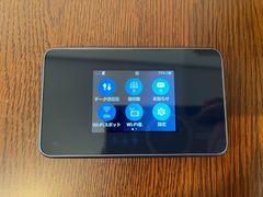 モバイルルーター Ymobile Pocket WiFi 803ZT シルバー / SIMフリー / 本体のみ