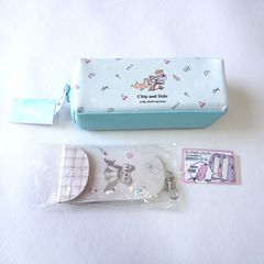 チップとディール　リール付きキーケース　ペンケース　のセットです。