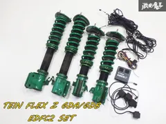 【EDFC2付】 TEIN テイン FLEX Z フレックスZ GDA GDB インプレッサ WRX STI PCD100 フルタップ 車高調 減衰調整付 一台分 棚2C13のサムネイル