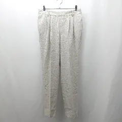 ◇ ⊂ UNITED ARROWS ウエストゴム スラックス サイズ40 ベージュ系 レディース E  【1506300029622】