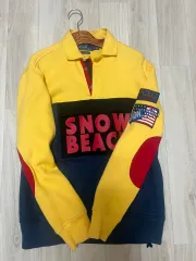 新品未使用　ポロラルフローレン　スノービーチフーデッドラグビー　ラガーシャツ　Ｓ Yahoo!オークション - 正規品 POLO RALPH LAUREN SNOW BEACH
