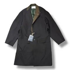 参考上代183700円 未使用品 kolor 25SS ウールドッキング ロングコート カラー 25SCM-C01101 3 97780A4のサムネイル