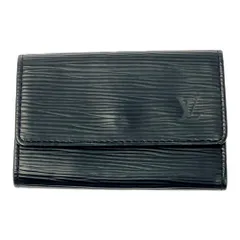 【中古】LOUIS VUITTON ルイ・ヴィトン M63812 エピレザー ミュルティクレ 6 キーケース ノワール 303014 キーケース