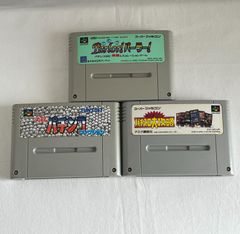 【中古】ニンテンドースーパーファミコンソフト　パチンコシリーズセット（3個）