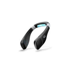 首掛け扇風機 【夏革新型 瞬間冷却ネックファン】 ネッククーラー 携帯扇風機 羽なし 冷却プレート付き 首掛けクーラー 風量3段階調節 Type-C充電式 大容量バッテリー 長時間使用 軽量 静音 作業/旅行/スポーツ/通勤/家事 母の日 父の日 誕生日  1