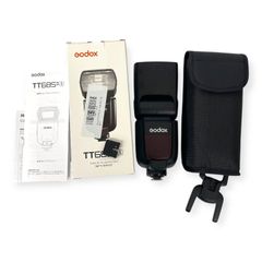 Godox カメラフラッシュ TT685II-S ソニー用 動作品 外箱・ケース付 中古