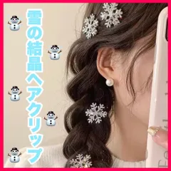 2025年最新】雪の結晶 ヘアピンの人気アイテム - メルカリ