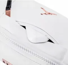 ⭐️ジョーダン　JORDAN NIKE ナイキ　ボディクロスバック　ショルダーバッグ　ホワイト✖️ピンクゴールド