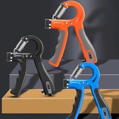 エクササイズグリップ・握力器◇5～60kg強度設定可能◆カウンター付